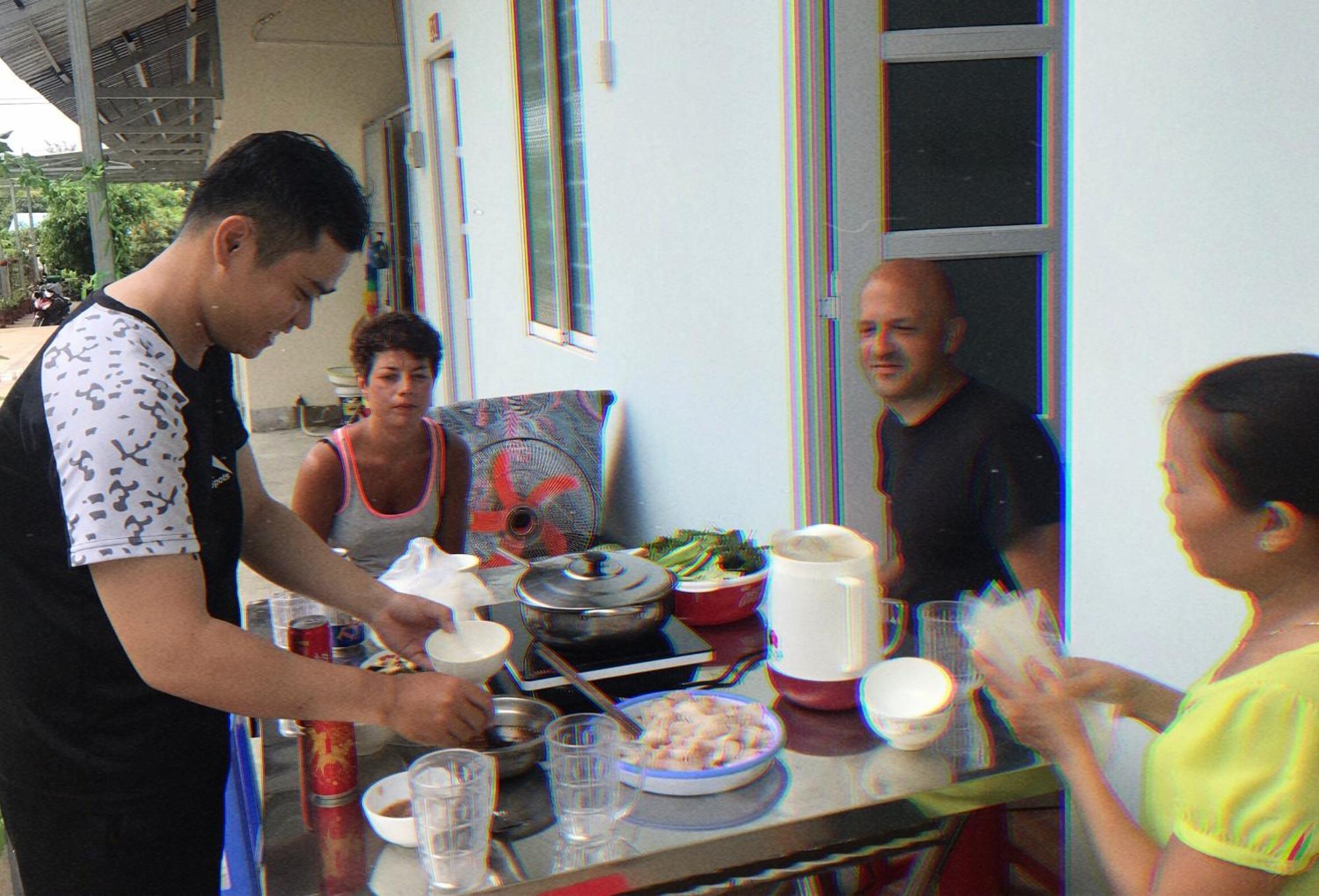 Pun Corner Homestay Chi Khu Co Ong Buitenkant foto