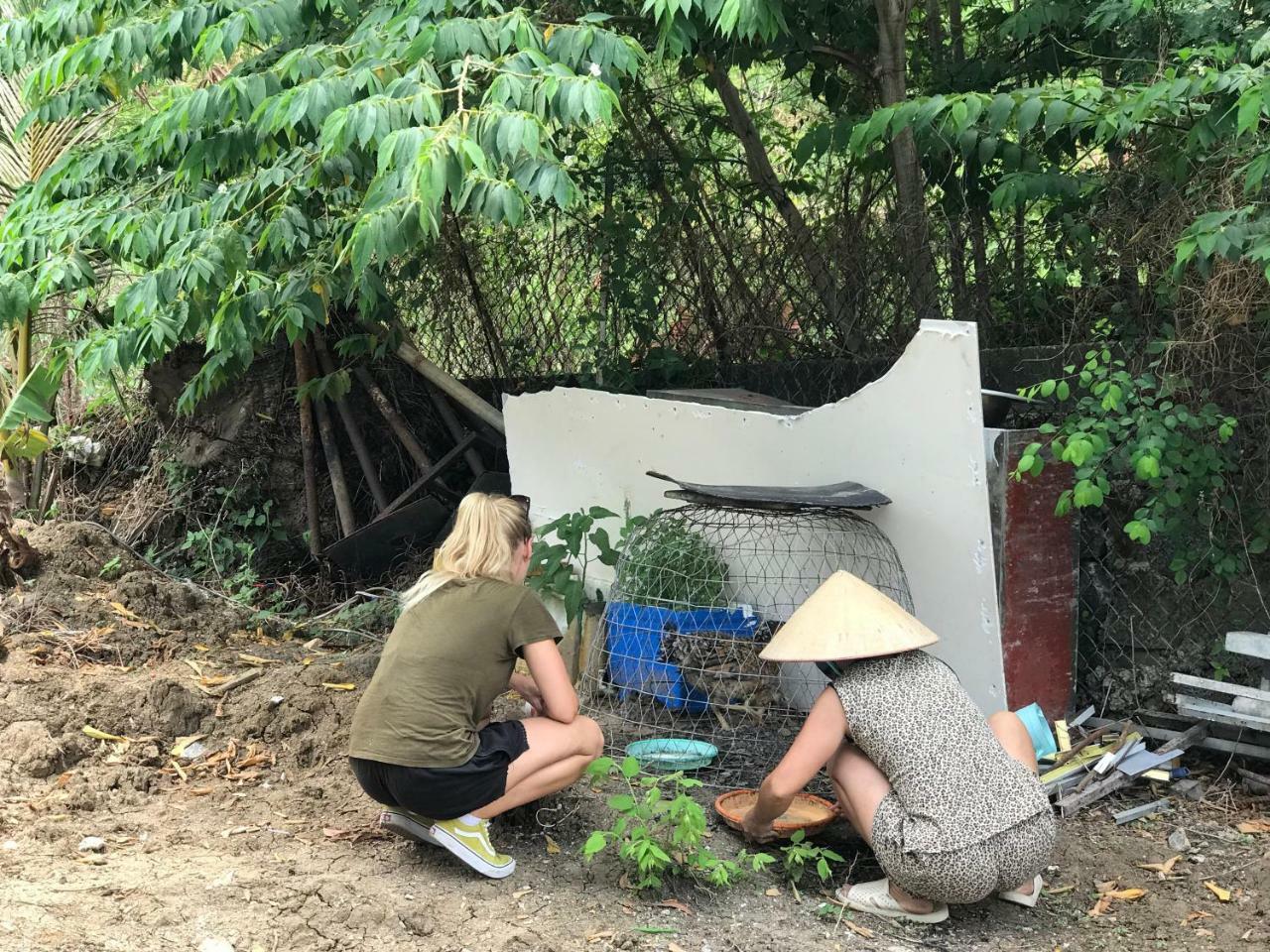 Pun Corner Homestay Chi Khu Co Ong Buitenkant foto